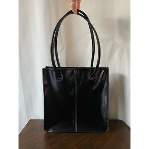 Urban Outfitters Patent Leather Tote Bag